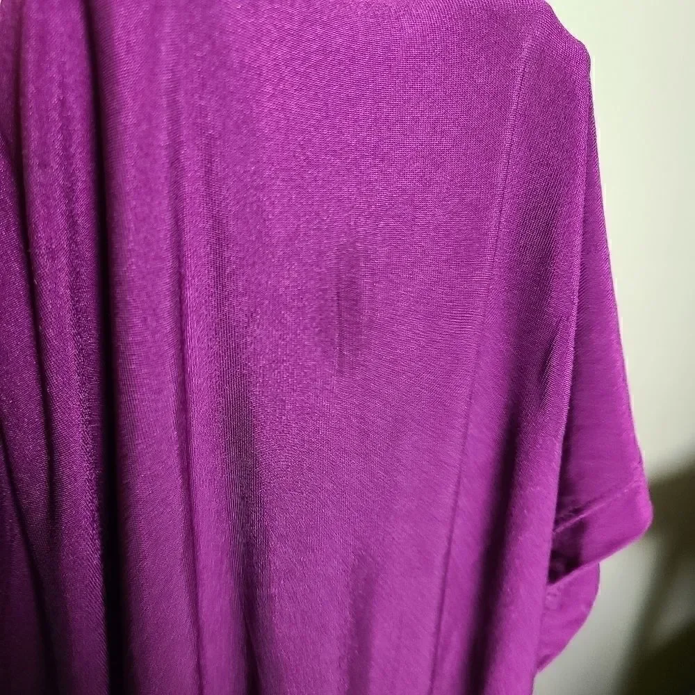 BCBGeneration Purple Long Sleeve Dress